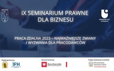 Praca zdalna 2023 – najważniejsze zmiany i wyzwania dla pracodawców – 17 stycznia 2023 r.